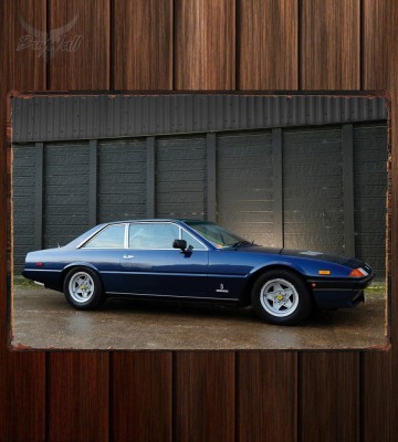 Металлическая табличка Ferrari 400i